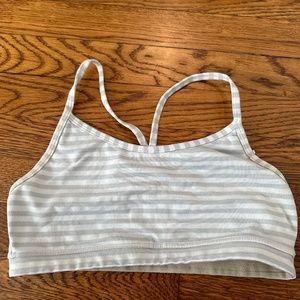 Lululemon striped sports bra size 6